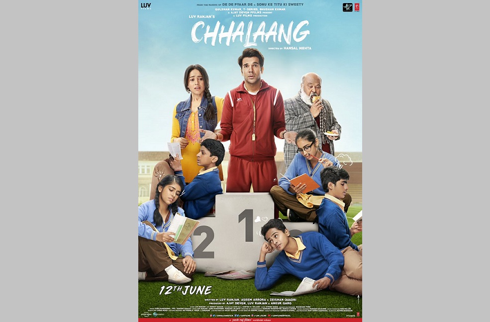 Rajkummar Rao’s ‘Chhalaang’ to release on June 12 Rajkummar Rao’s ‘Chhalaang’ to release on June 12