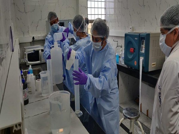 COVID-19: To tackle protective gear shortage, AIIMS doctors use self-made hand sanitisers, plastic masks COVID-19: To tackle protective gear shortage, AIIMS doctors use self-made hand sanitisers, plastic masks