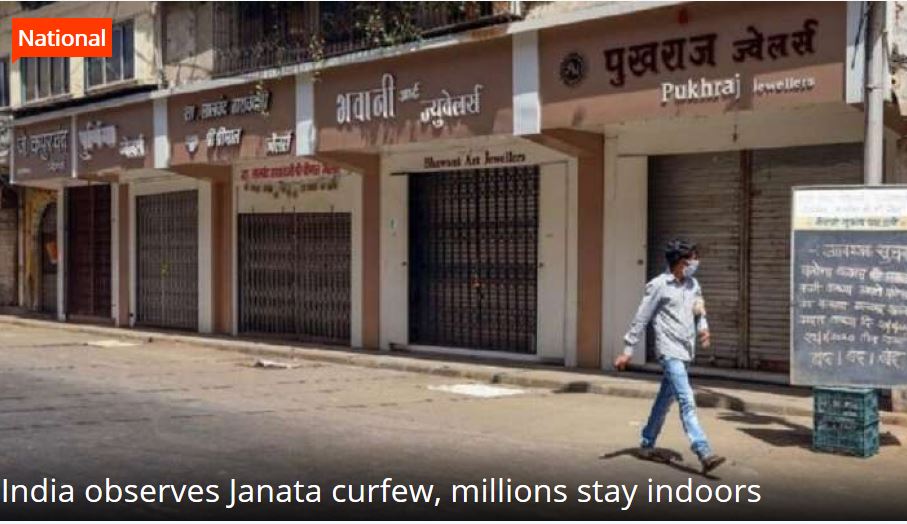 Top 5 Trending News of the day: National, International and Janta Curfew Special