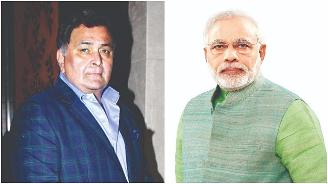 PM Modi condoles Rishi Kapoor’s demise, has this to say