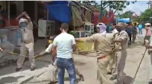 Uttar Pradesh: Ballia SDM suspended after caught beating up people not wearing masks