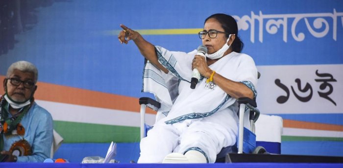 BJP playing divisive politics along with AIMIM, ISF in West Bengal, says Mamata