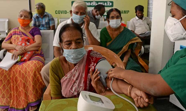 Amid massive surge in COVID-19 cases, several states complain about vaccine shortage