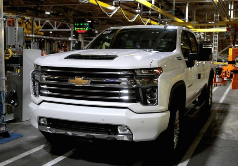 GM cuts some U.S. truck production shifts because of chip shortage