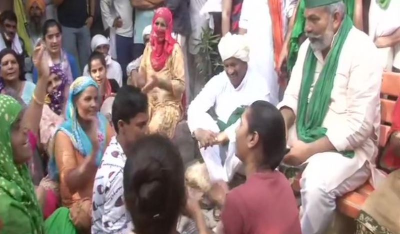 Tikait on dharna in Haryana’s Fatehabad, demands release of arrested farmers