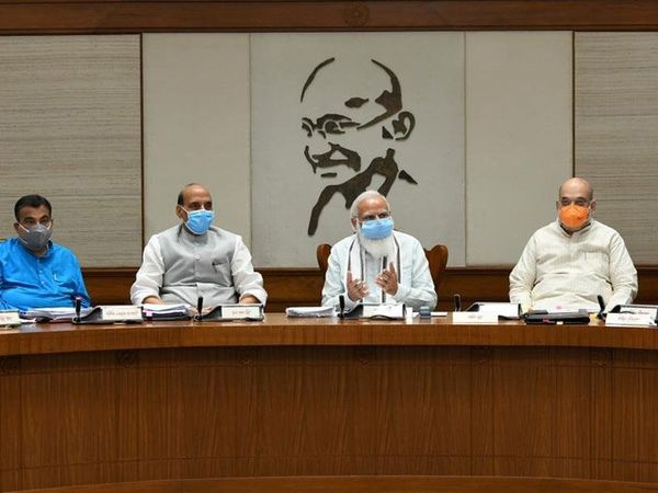 PM Modi chairs first in-person Union Cabinet meet in over a year