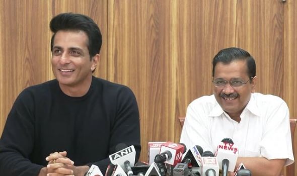 Kejriwal announces Sonu Sood as brand ambassador for ‘Desh ke Mentors’ program