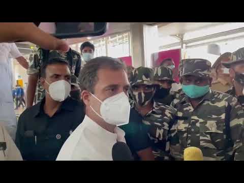 Rahul Gandhi, 4 Congress leaders leave for UP’s Lakhimpur Kheri from Lucknow airport