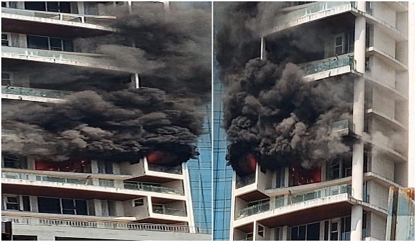 Mumbai: Massive fire breaks out at Avighna park apartment, man dies after jumping from 19th floor Mumbai: Massive fire breaks out at Avighna park apartment, man dies after jumping from 19th floor