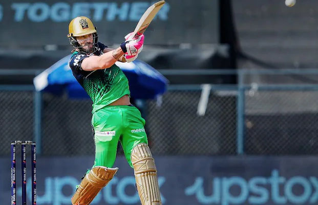 Sports: RCB’s Faf du Plessis achieves milestone of 300 fours in IPL