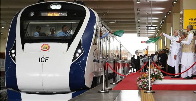 PM Flags Off South India’s First Vande Bharat Express In Bengaluru
