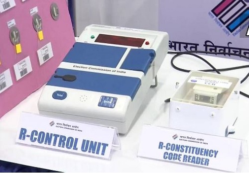 EC Demonstrates Remote Voting Machine To Political Party Representatives