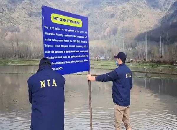 J&K: Property of Hizb-ul-Mujahideen terrorist Basit Reshi in Sopore attached