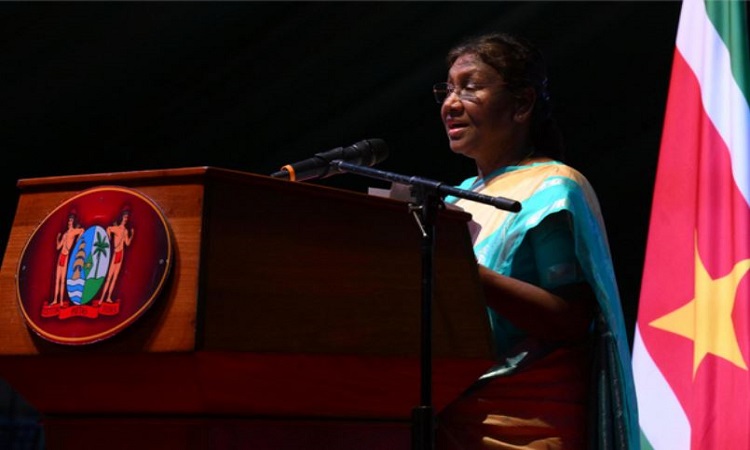 India, Suriname partnership grounded in common historical experience of colonialism: President Droupadi Murmu
