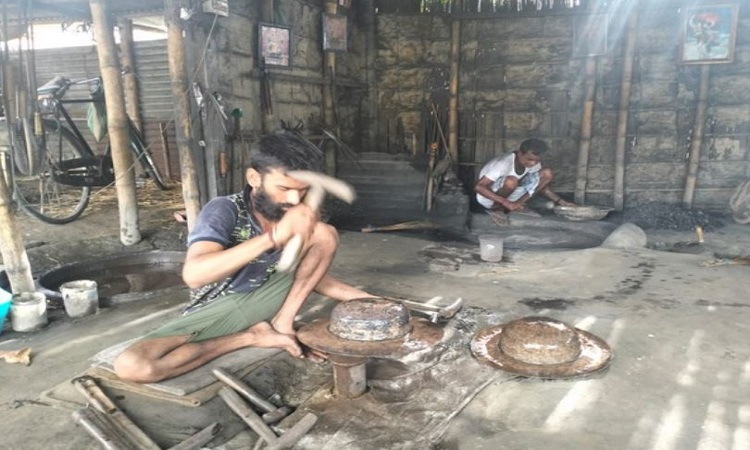 Assam’s cultural bell metal industry in Barpeta facing challenges amid price hikes in raw materials