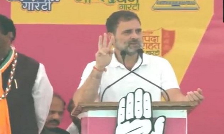 “Pickpocketer never comes alone, there are always 3 people”: Rahul Gandhi targets PM Modi, Amit Shah in Rajasthan’s Bharatpur