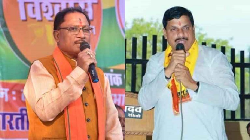 Chief Ministers of Chhattisgarh and Madhya Pradesh to be sworn in tomorrow