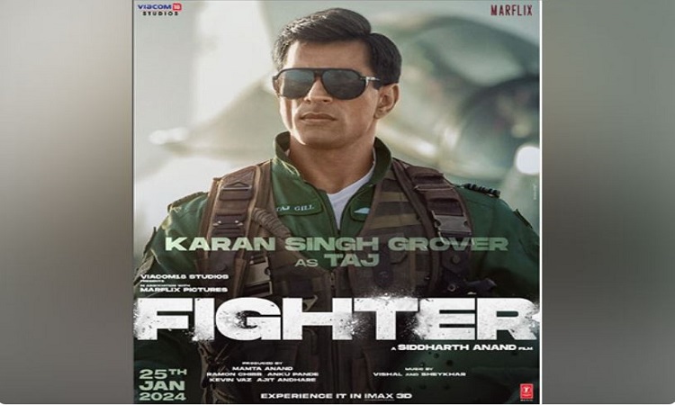‘Fighter’ new poster: Hrithik Roshan introduces Karan Singh Grover as Squadron Leader Sartaj Gill
