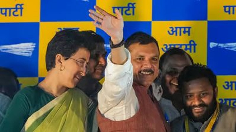 BJP wants Kejriwal’s resignation to stop free water, electricity: AAP MP Sanjay Singh