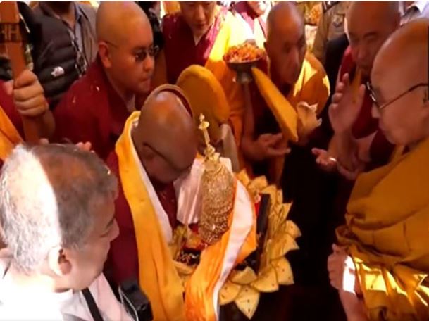Tibetan spiritual leader Dalai Lama presented with Lord Buddha’s sacred Kapilavastu relics