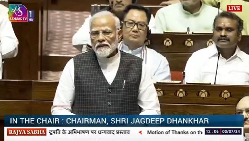 Rajya Sabha: Oppn stages walkout during PM’s reply; Dhankhar says ‘they outraged Constitution’
