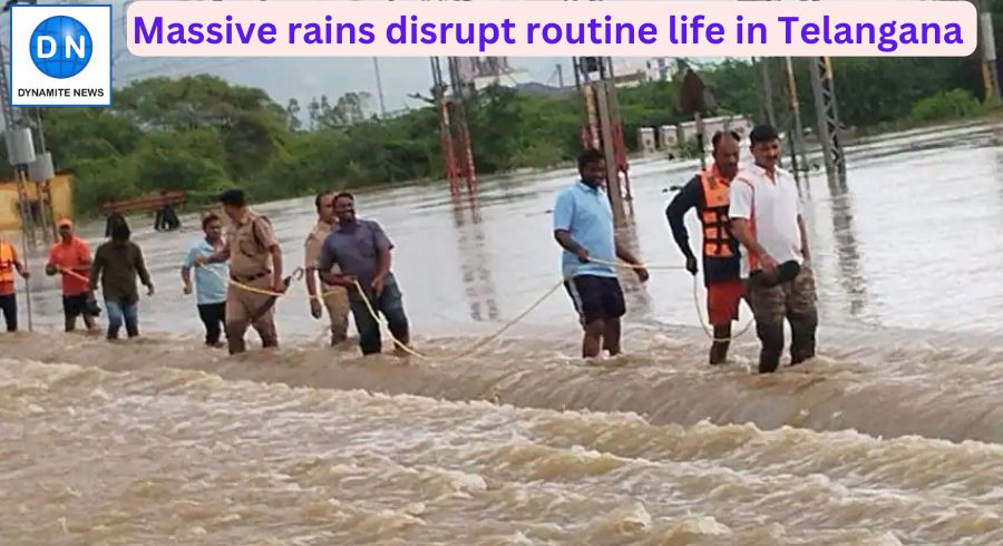 Telangana: Heavy rains block tracks, many trains cancelled /diverted