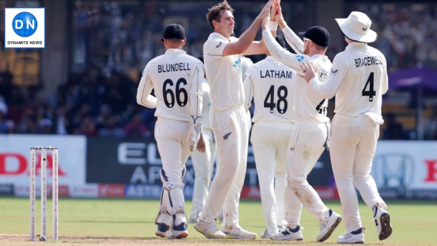 Ind VS NZ: New Zealand registers historic win over India, take 1-0 lead