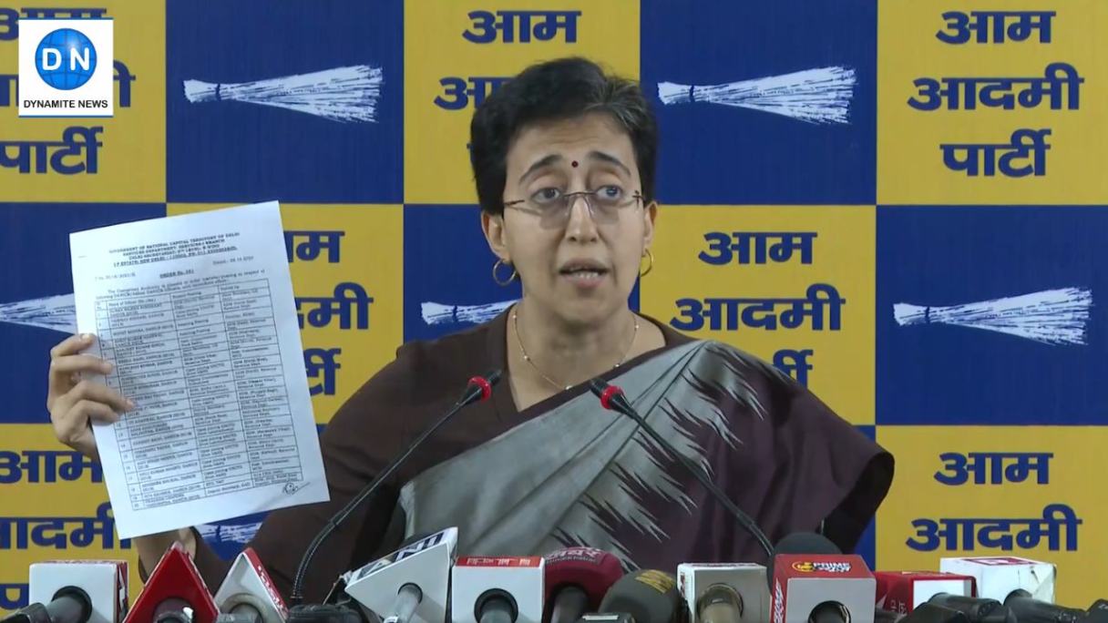 Centre directs officials to remove AAP voters from list: Atishi Centre directs officials to remove AAP voters from list: Atishi