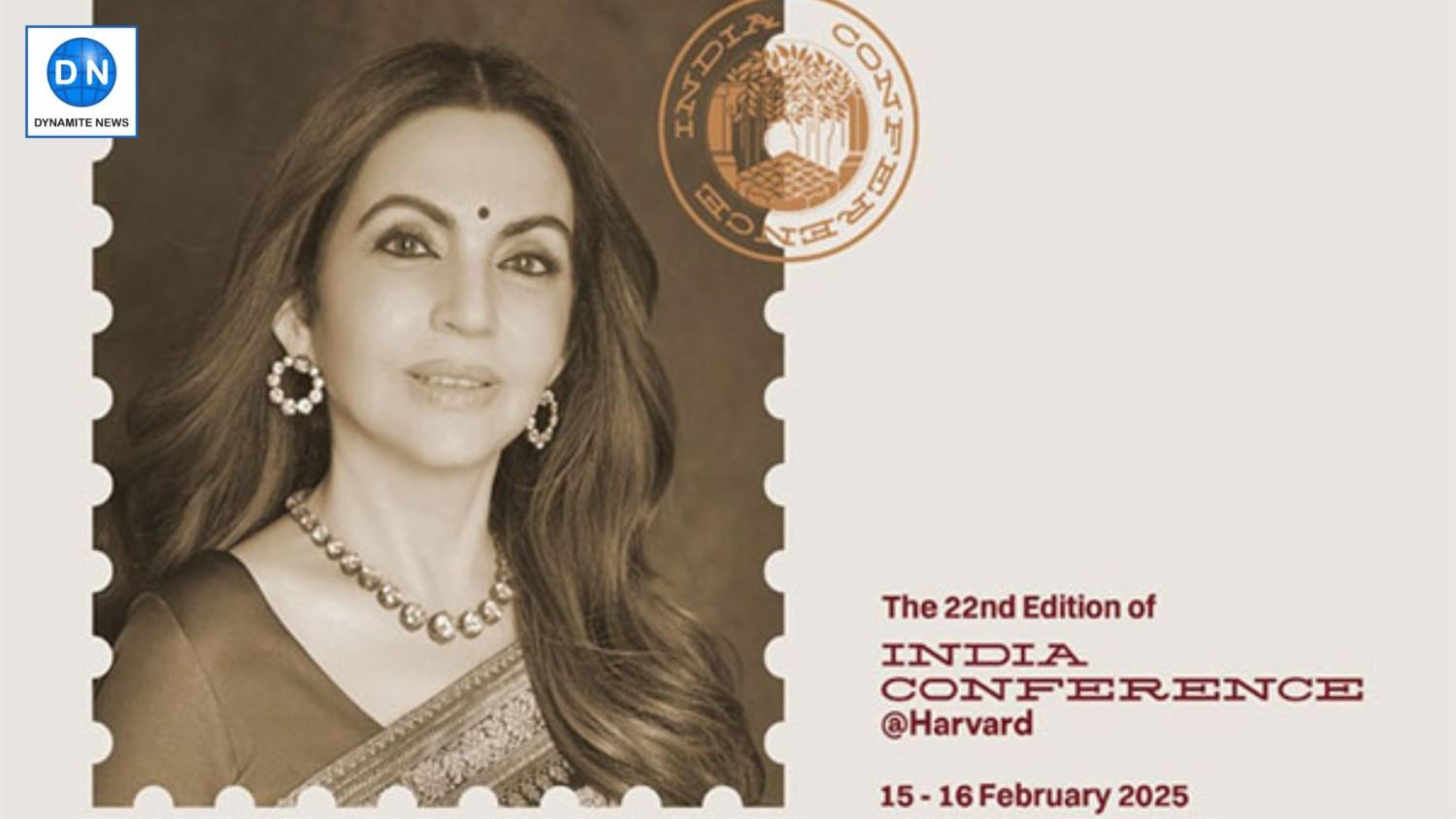 “From India to the world”: Nita Ambani to take centre stage at 2025 India Conference at Harvard
