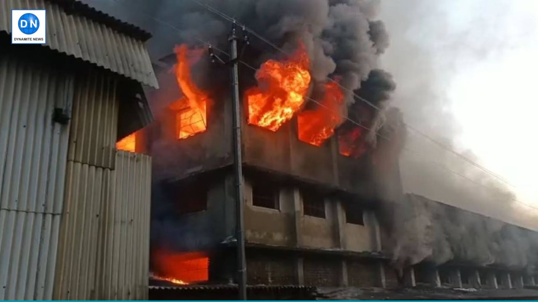 Delhi: Fire breaks out at factory in Nangli Puna
