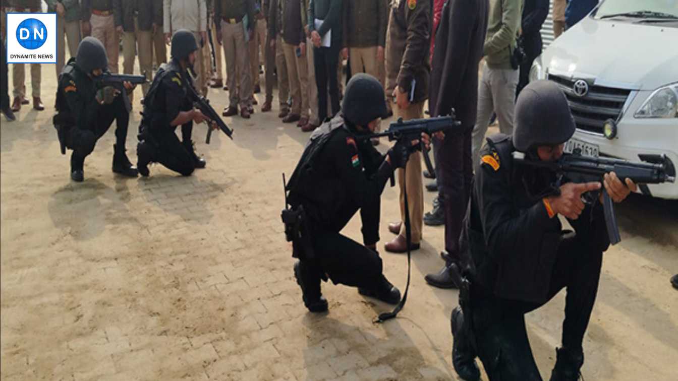 Mock drill held at Mahakumbh Mela, UP DGP says complete security arrangements made for Mela