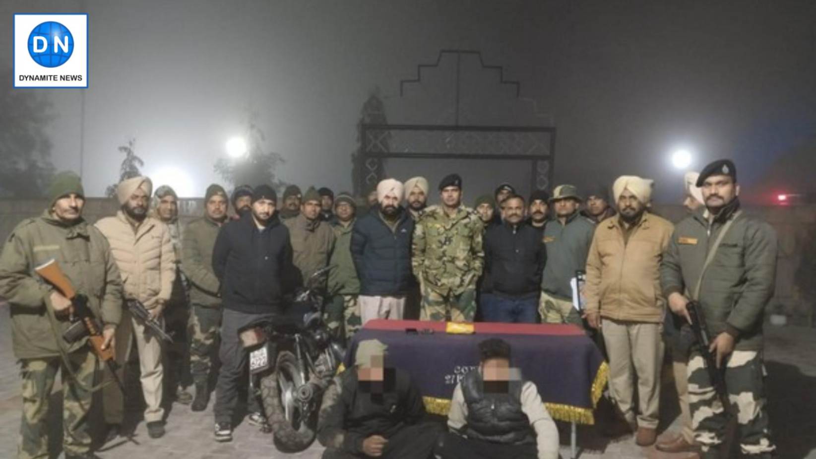 Punjab: BSF apprehends 2 smugglers with heroin on Gurdaspur border