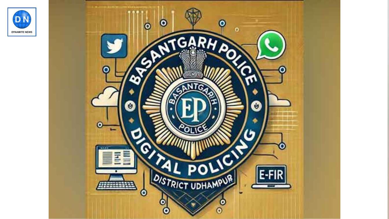 J-K: First-ever e-FIR registered in Udhampur District at Police Station Basantgarh