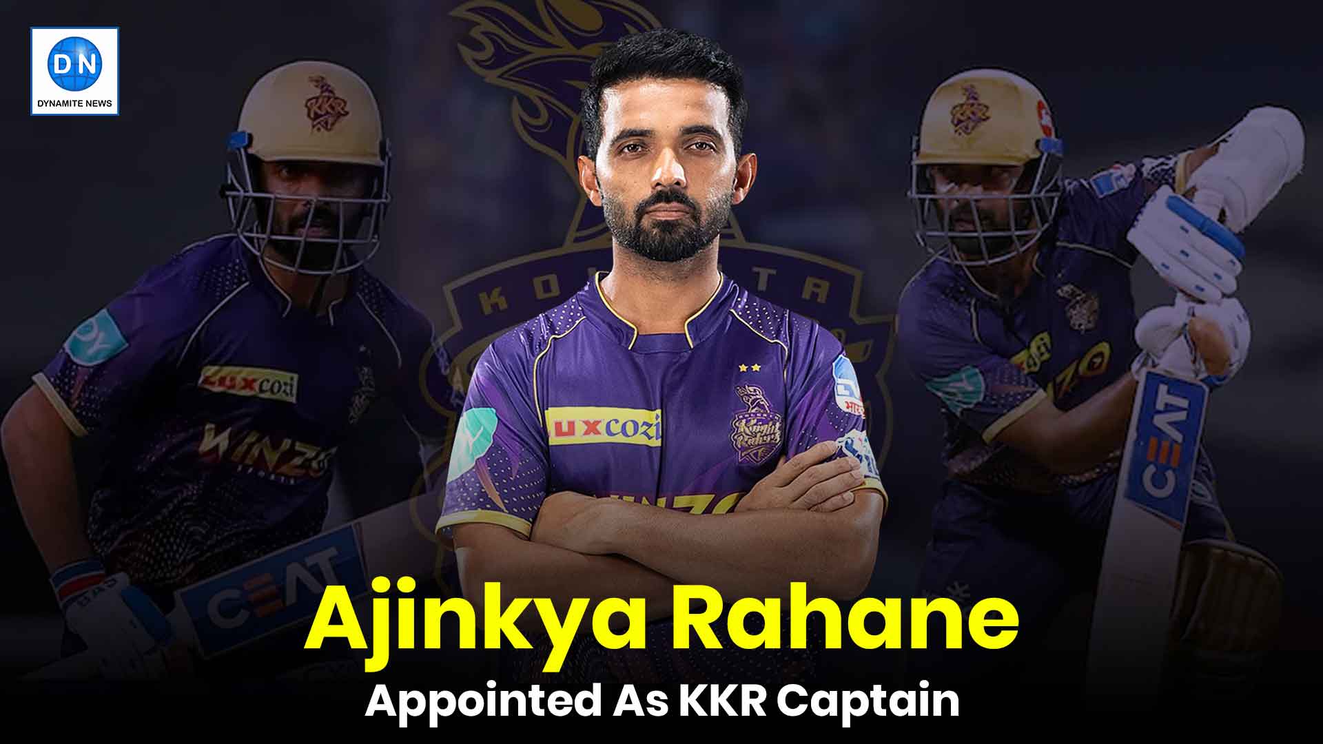Ajinkya Rahane appointed as KKR skipper for IPL 2025