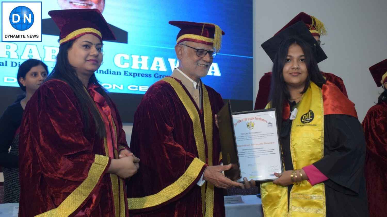 DME: Degrees awarded at Delhi Metropolitan Education; Chief Guest – Prabhu Chawla