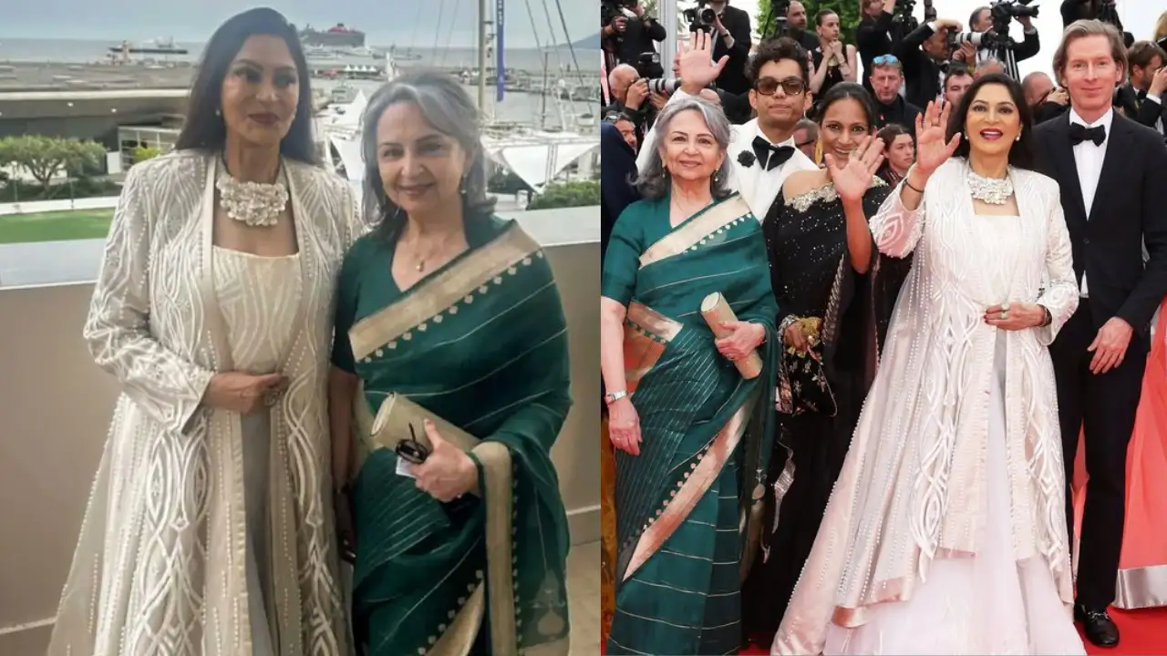 Cannes 2025: Sharmila Tagore and Simi Garewal dazzle at the film festival