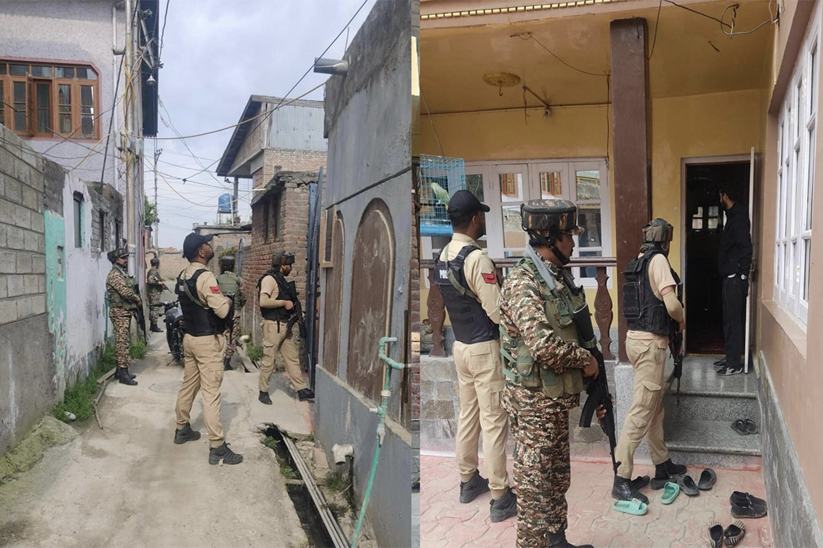 Srinagar: Police raid 8 more homes in crackdown on terror ecosystem
