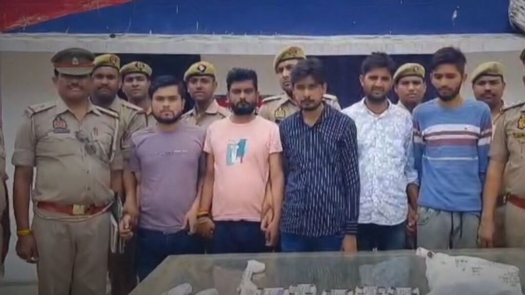 Banda police arrested five 
