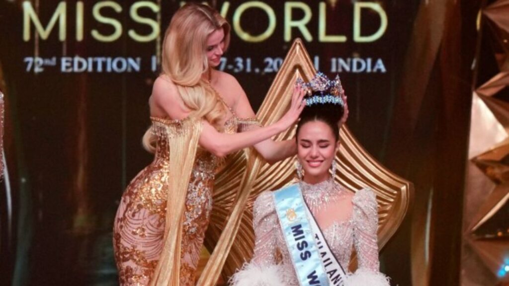 Opal Suchata crowned Miss World 2025 (Source: Internet)
