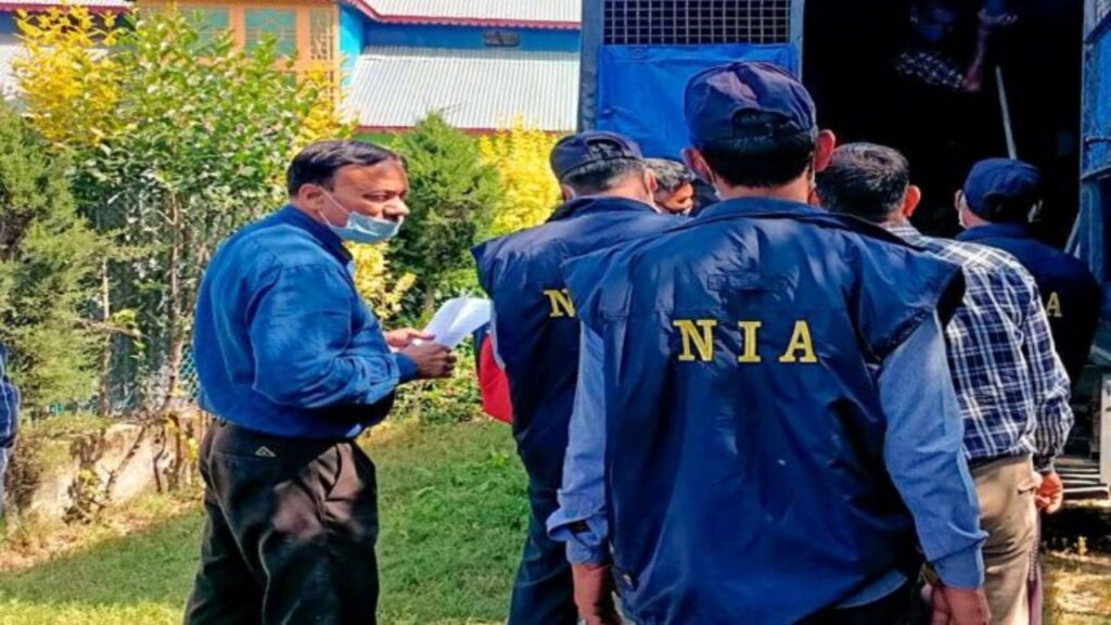 NIA conducts raids in terror conspiracy case (Source: Internet)