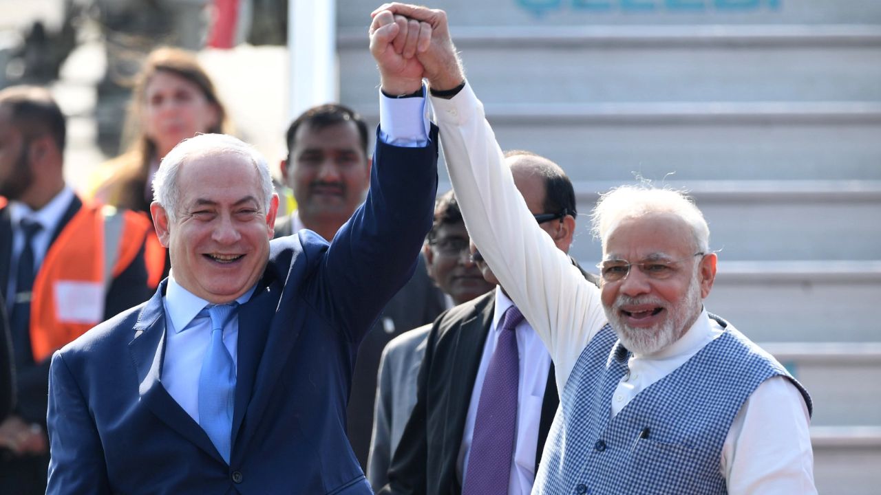 Netanyahu briefs PM Modi