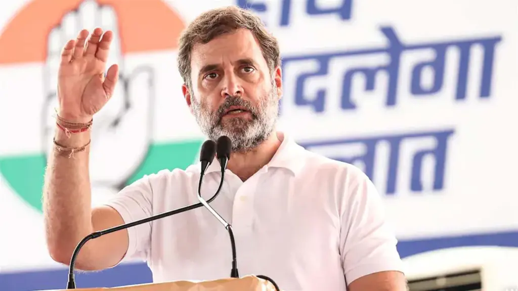 Rahul Gandhi claims BJP rigged Maharashtra polls