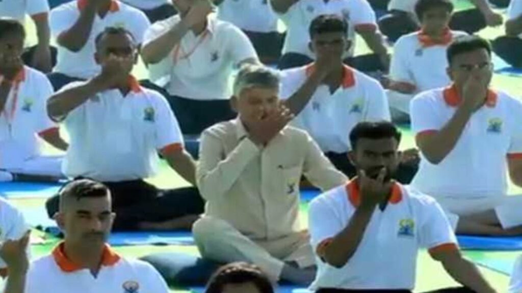 CM Naidu: Make yoga a daily habit (Source: Internet)