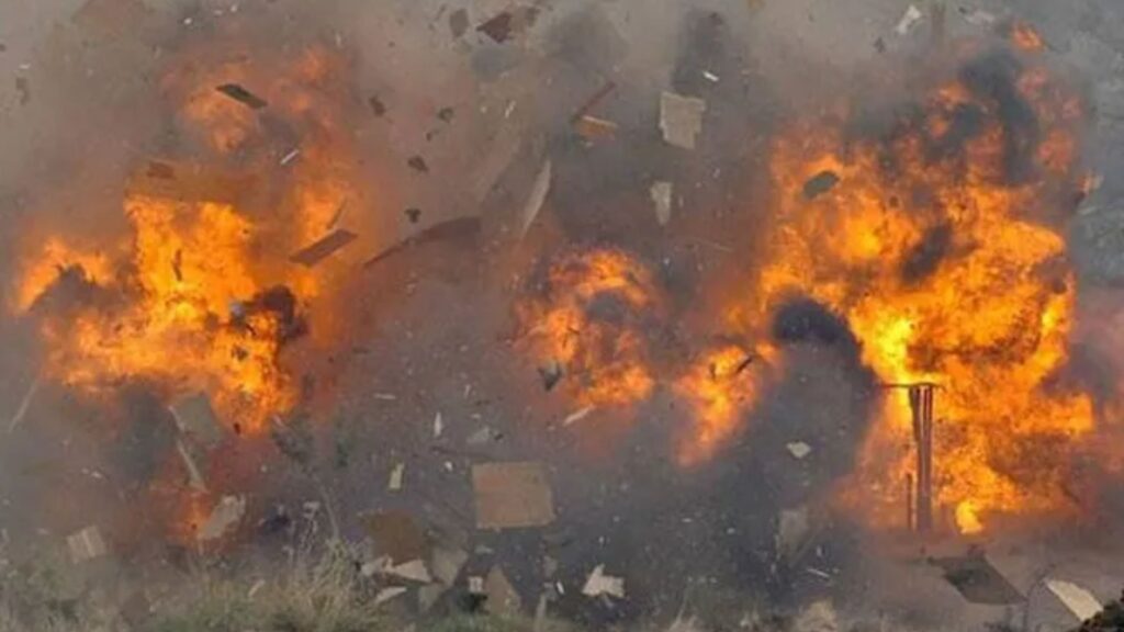 Multiple blasts in Srinagar (Source: Internet)