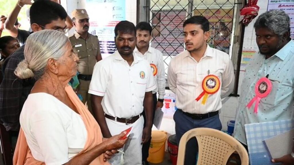 A still form one of the eye camps