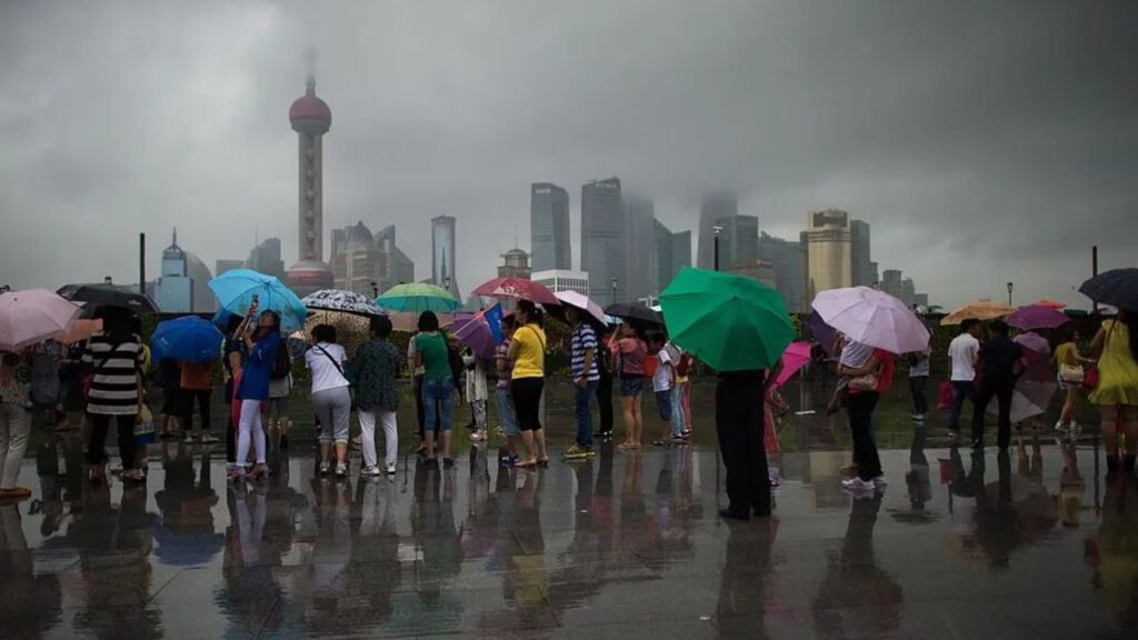 Flood like situation in Huaiji County (Source: Internet)