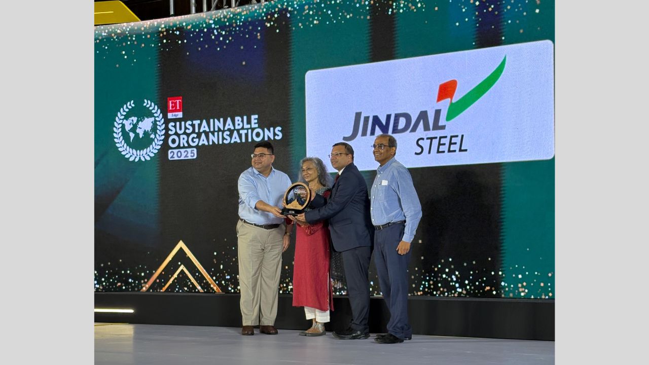 Jindal Steel hailed as ‘Champion of Green Business Practices’ by ET Edge for environment commitment