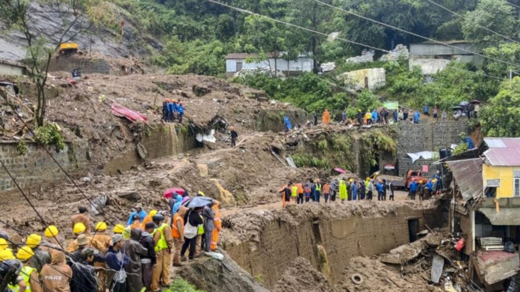 Over 700 landslides incident occurred Mizoram (Source: Internet)