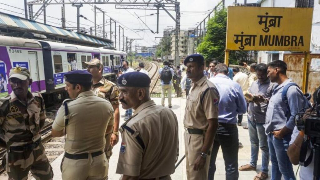 Mumbra Railway Station (Source: Internet)