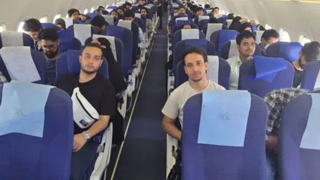 Safe return of Indians (Source: Internet)